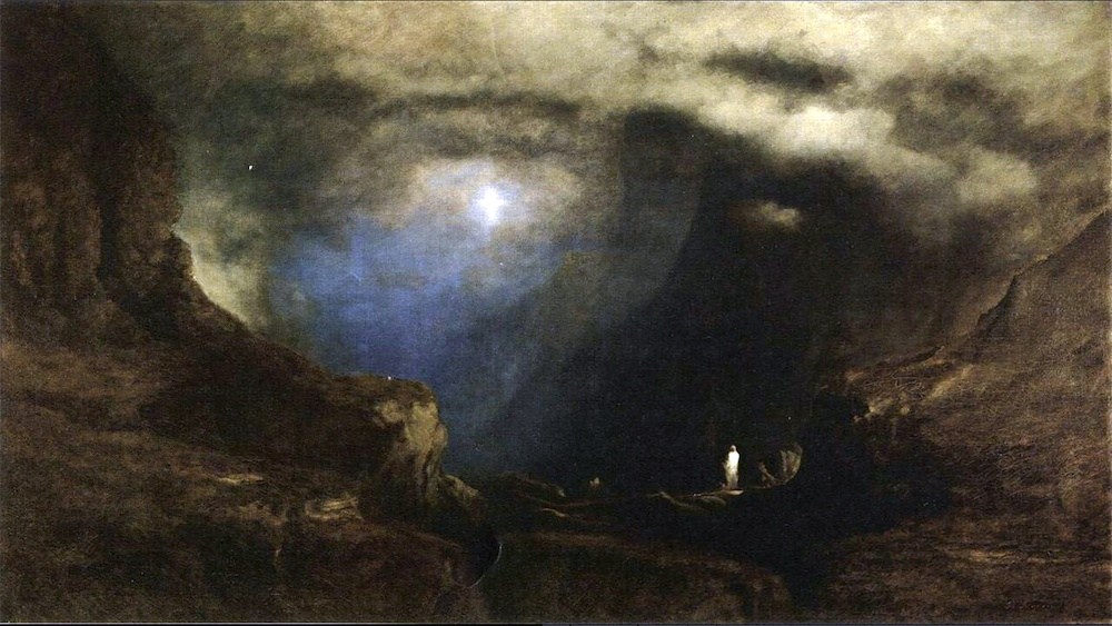 Dark landscape artwork for Ceaseless Existence